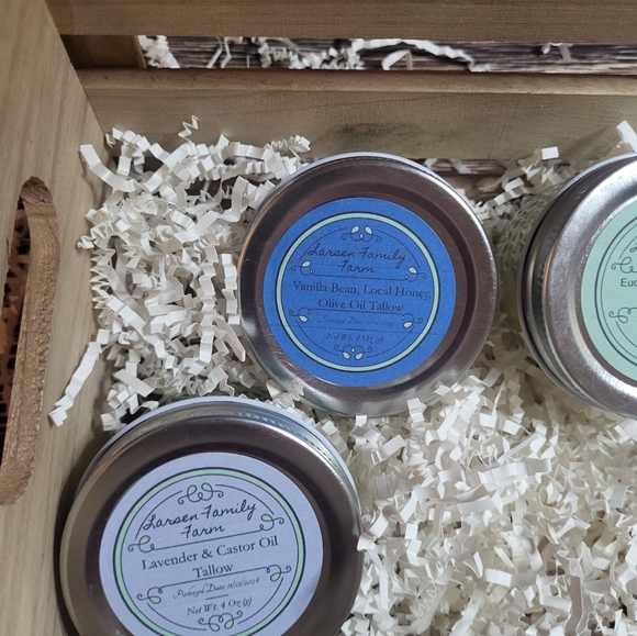 4 Piece TALLOW Body Whip Gift Set - Picture 2 of 9